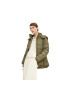 Tom Tailor Пухено яке 1032480 Зелен Regular Fit - Pepit.bg