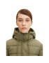 Tom Tailor Пухено яке 1032480 Зелен Regular Fit - Pepit.bg