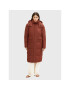 Tom Tailor Пухено яке 1032504 Кафяв Regular Fit - Pepit.bg