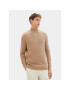 Tom Tailor Пуловер 1038315 Кафяв Regular Fit - Pepit.bg