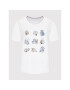 Tom Tailor Тишърт 1030418 Бял Regular Fit - Pepit.bg