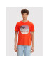 Tom Tailor Denim Тишърт 1031583 Червен Regular Fit - Pepit.bg
