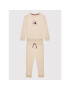 Tommy Hilfiger Анцуг Baby Heritage Logo KN0KN01371 Бежов Regular Fit - Pepit.bg