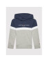 Tommy Hilfiger Анцуг Colorblock KB0KB06891 M Сив Regular Fit - Pepit.bg