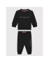 Tommy Hilfiger Анцуг Essential KN0KN01357 Черен Regular Fit - Pepit.bg