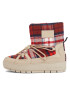 Tommy Hilfiger Апрески Tartan Snowboot FW0FW07612 Бежов - Pepit.bg