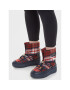 Tommy Hilfiger Апрески Tartan Snowboot FW0FW07612 Син - Pepit.bg