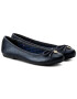 Tommy Hilfiger Балеринки Basic Metallic Balerina Charm FW0FW02647 Тъмносин - Pepit.bg