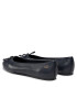 Tommy Hilfiger Балеринки Essential Leather Ballerina FW0FW07768 Тъмносин - Pepit.bg