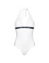 Tommy Hilfiger Бански костюм Halter UW0UW02711 Бял - Pepit.bg