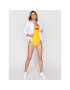 Tommy Hilfiger Бански костюм Cheeky One-Piece UW0UW02945 Жълт - Pepit.bg