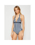 Tommy Hilfiger Бански костюм One-Piece Halter UW0UW02718 Цветен - Pepit.bg