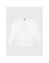 Tommy Hilfiger Блуза Double Layer KB0KB07793 D Бял Regular Fit - Pepit.bg