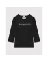 Tommy Hilfiger Блуза Essential KS0KS00202 D Черен Regular Fit - Pepit.bg