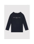 Tommy Hilfiger Блуза Essential KS0KS00202 Тъмносин Regular Fit - Pepit.bg