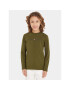 Tommy Hilfiger Блуза Essential KS0KS00202 Зелен Regular Fit - Pepit.bg