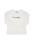 Tommy Hilfiger Блуза Essential Script Tee KG0KG05024 M Бял Regular Fit - Pepit.bg