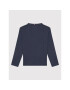 Tommy Hilfiger Блуза Essential Solid Rib KB0KB06880 D Тъмносин Regular Fit - Pepit.bg