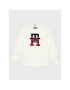 Tommy Hilfiger Блуза KB0KB07801 D Екрю Regular Fit - Pepit.bg