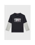 Tommy Hilfiger Блуза KB0KB08022 D Тъмносин Regular Fit - Pepit.bg