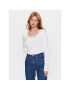 Tommy Hilfiger Блуза Modern WW0WW39147 Бял Slim Fit - Pepit.bg