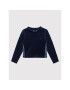 Tommy Hilfiger Блуза Tape Knit KG0KG06316 M Тъмносин Regular Fit - Pepit.bg