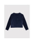 Tommy Hilfiger Блуза Tape Knit KG0KG06316 M Тъмносин Regular Fit - Pepit.bg