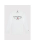 Tommy Hilfiger Блуза Th Artwork KS0KS00203 D Бял Regular Fit - Pepit.bg