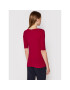 Tommy Hilfiger Блуза Th Cool Solid WW0WW26729 Бордо Slim Fit - Pepit.bg