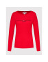 Tommy Hilfiger Блуза WW0WW30720 Червен Regular Fit - Pepit.bg