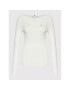 Tommy Hilfiger Блуза WW0WW33800 Бял Slim Fit - Pepit.bg