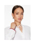 Tommy Hilfiger Блуза WW0WW37994 Бял Regular Fit - Pepit.bg
