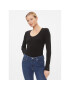 Tommy Hilfiger Блуза WW0WW41654 Черен Slim Fit - Pepit.bg