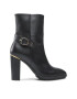 Tommy Hilfiger Боти Belt High Heel Boot FW0FW06768 Черен - Pepit.bg