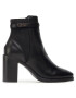 Tommy Hilfiger Боти Block Branding High Hell Boot FW0FW05153 Черен - Pepit.bg