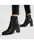 Tommy Hilfiger Боти Block Branding High Hell Boot FW0FW05153 Черен - Pepit.bg