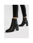 Tommy Hilfiger Боти Block Branding High Hell Boot FW0FW05153 Черен - Pepit.bg