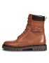 Tommy Hilfiger Боти Buckle Lace Up Boot FW0FW06734 Кафяв - Pepit.bg