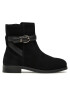 Tommy Hilfiger Боти Elevated Essential Boot Suede FW0FW07482 Черен - Pepit.bg