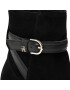 Tommy Hilfiger Боти Elevated Essential Boot Suede FW0FW07482 Черен - Pepit.bg