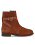 Tommy Hilfiger Боти Elevated Essential Boot Suede FW0FW07482 Кафяв - Pepit.bg