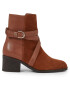 Tommy Hilfiger Боти Elevated Essential Midheel Boot FW0FW07515 Кафяв - Pepit.bg