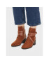 Tommy Hilfiger Боти Elevated Essential Midheel Boot FW0FW07515 Кафяв - Pepit.bg