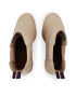 Tommy Hilfiger Боти Essential Midheel Suede Bootie FW0FW07522 Бежов - Pepit.bg