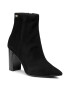 Tommy Hilfiger Боти Essential Suede High Heel Boot FW0FW05177 Черен - Pepit.bg