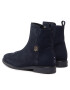 Tommy Hilfiger Боти Essentials Flat Boot FW0FW06740 Тъмносин - Pepit.bg