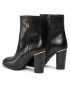 Tommy Hilfiger Боти Feminine Th Hardware Bootie FW0FW07540 Черен - Pepit.bg