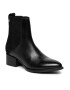 Tommy Hilfiger Боти Flag Stud Flat Boot FW0FW05972 Черен - Pepit.bg