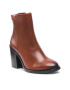 Tommy Hilfiger Боти Flag Stud High Heel Boot FW0FW05948 Кафяв - Pepit.bg