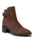 Tommy Hilfiger Боти Hardware Th Mid Heel Boot FW0FW06011 Кафяв - Pepit.bg